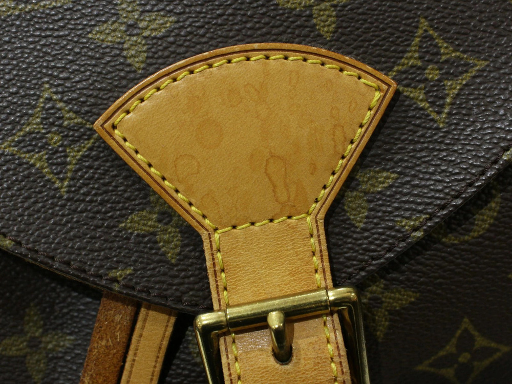 LOUIS VUITTON Montsouris Backpack Monogram Canvas Brown Travel